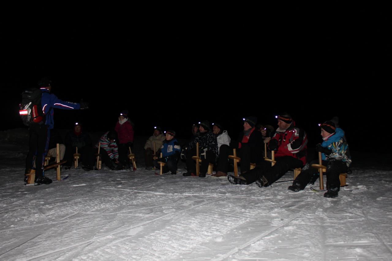 Soirée du 7 février 2015, consignes descente en paret