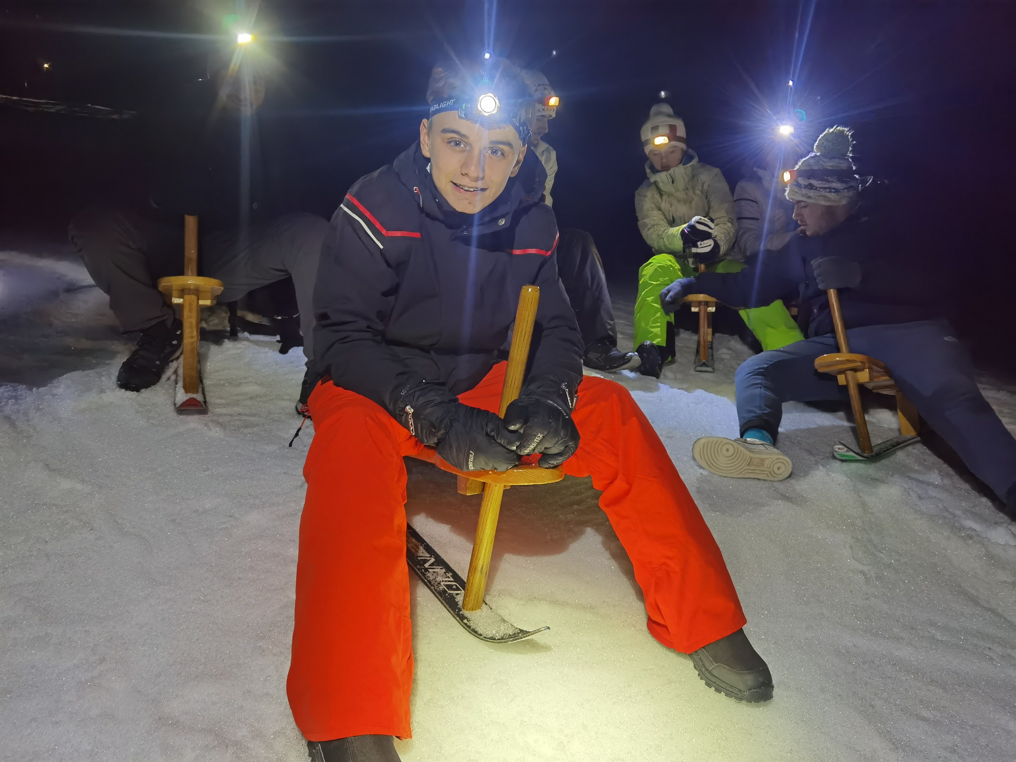 Descente en paret