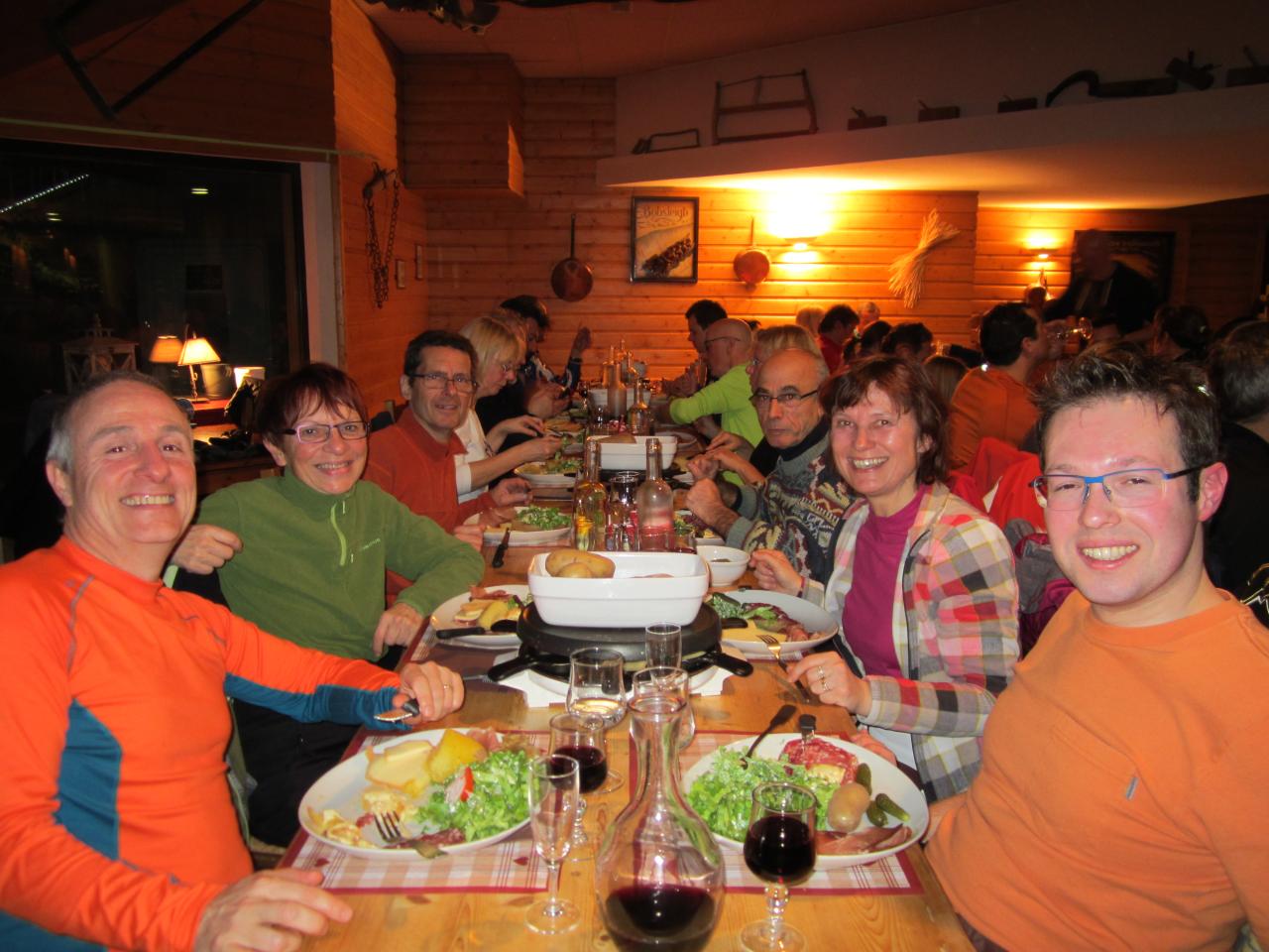 Le repas au Chatillon