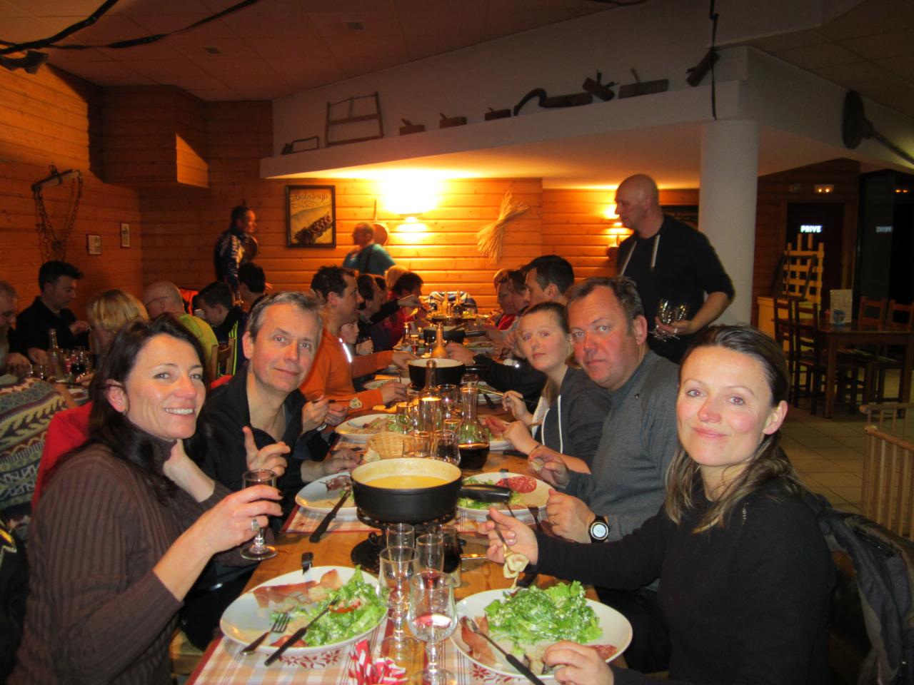 Le repas au Chatillon