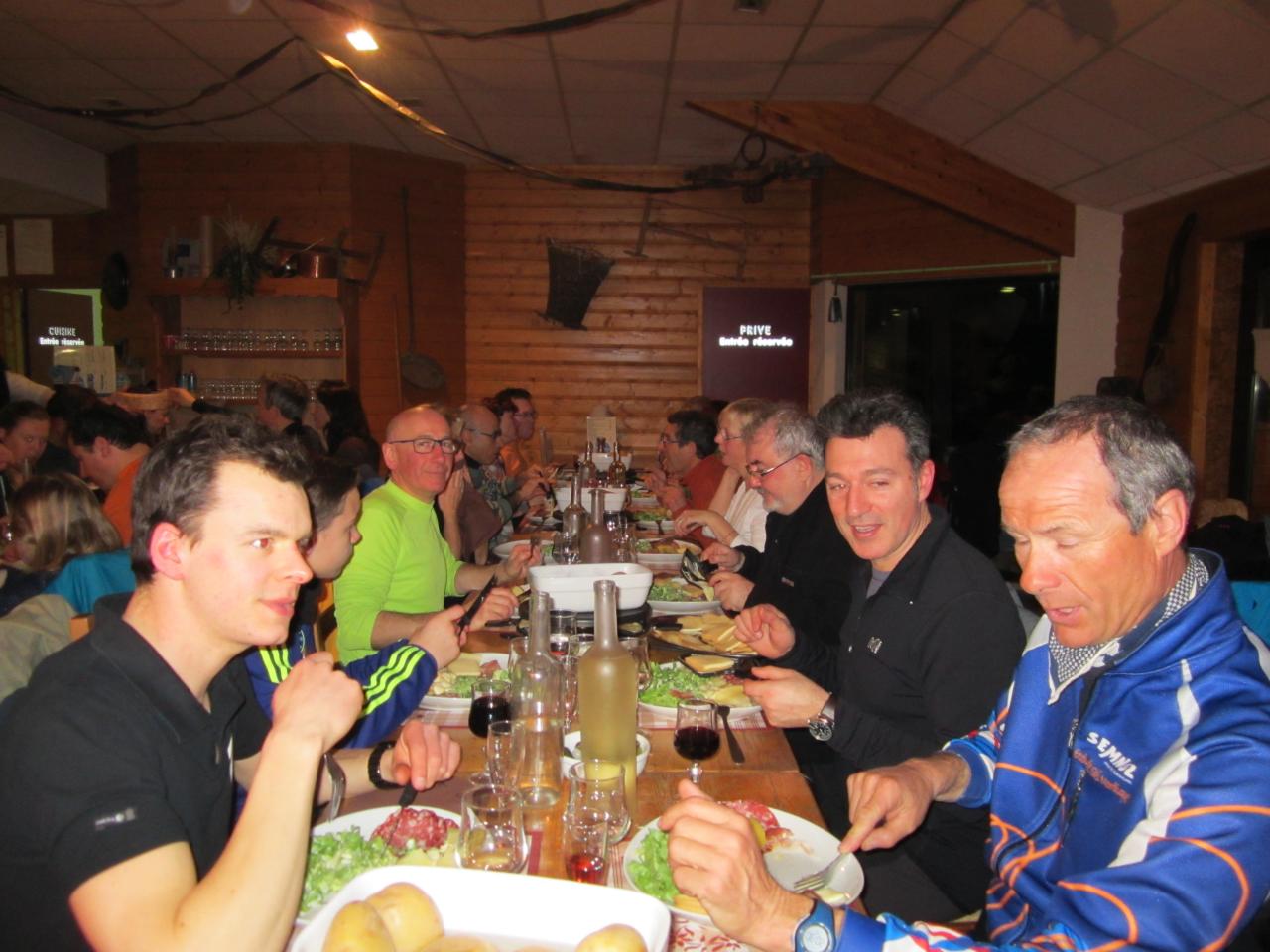 Le repas au Chatillon