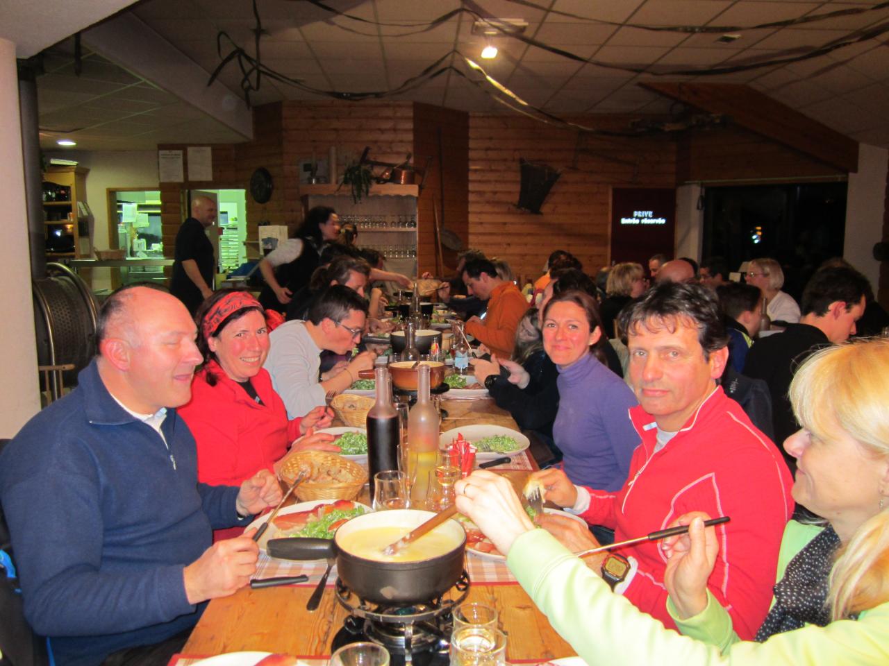 Le repas au Chatillon