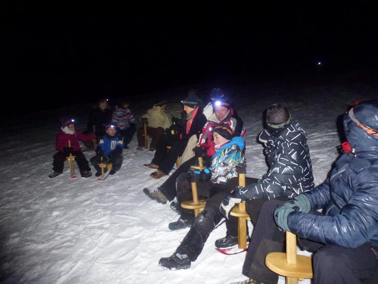 Soirée du 7 février 2015, descente en paret