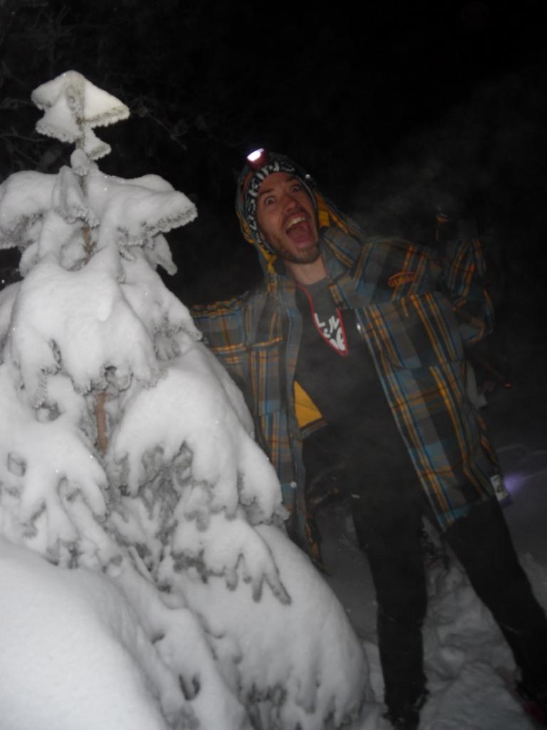 Soirée du 14 janvier 2017 raquette en forêt