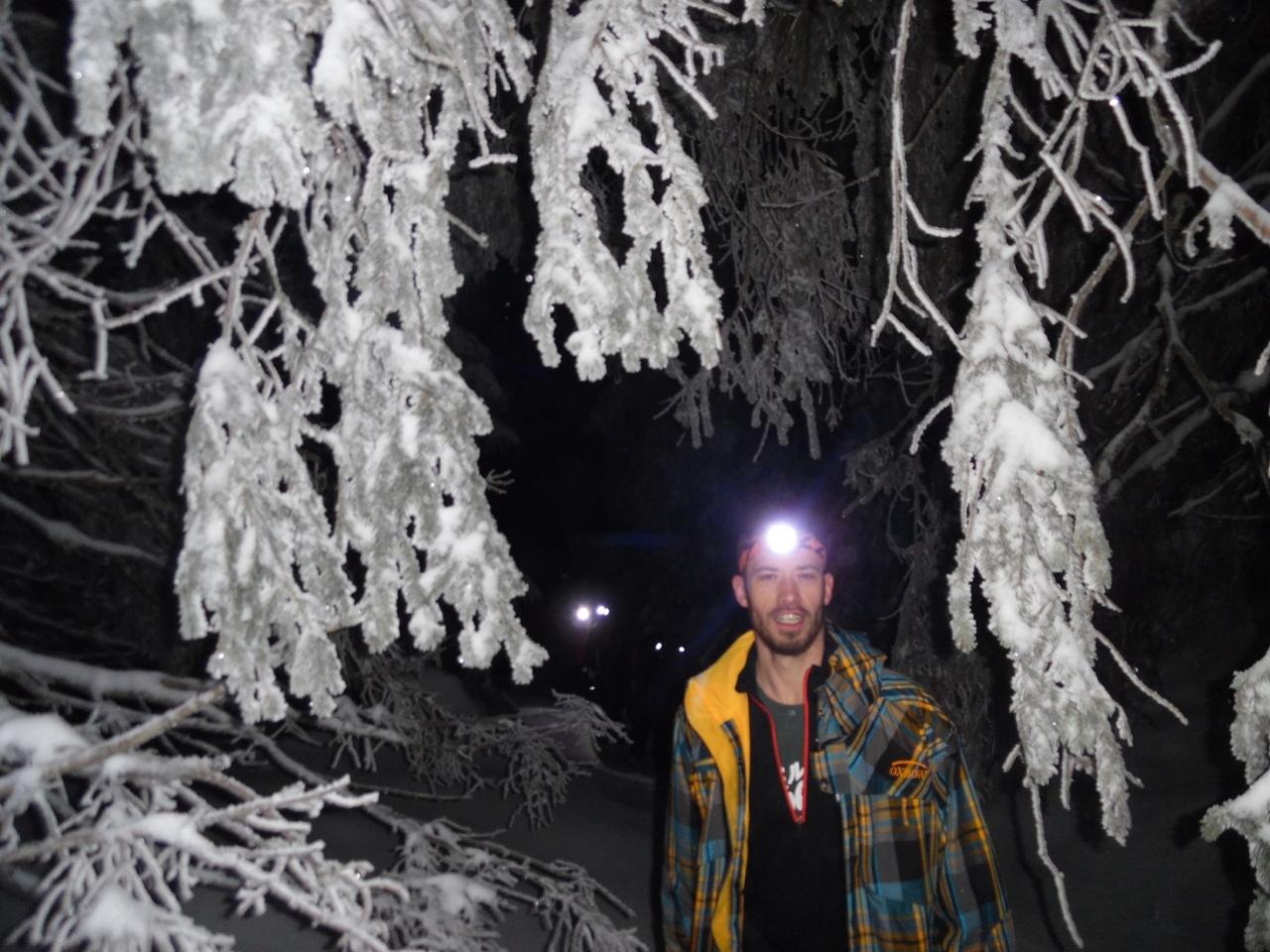 Soirée du 14 janvier 2017 raquette en forêt
