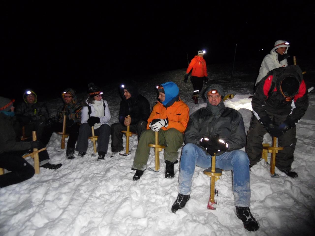 Soirée du 14 janvier 2017 descente en paret