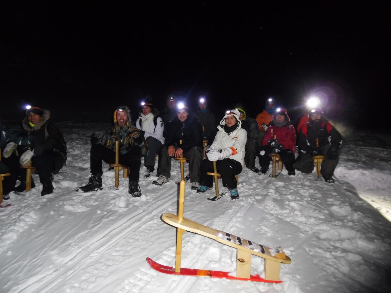 Soirée du 14 janvier 2017 descente en paret